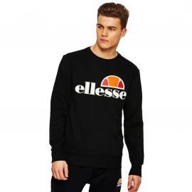 Sweat homme ellesse col rond Noir