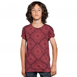 T-shirt junior Deeluxe bordeaux