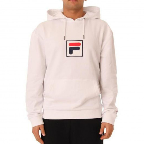 sweat blanc fila