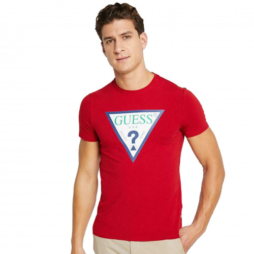 tee shirt guess rouge