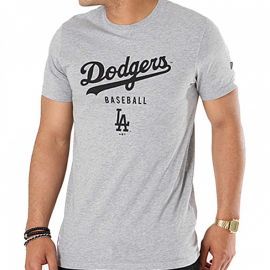 T-shirt homme Los Angeles Dodgers Gris New Era