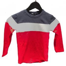 T-shirt tricolore junior Bleu Blanc Rouge