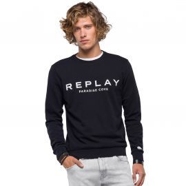 Sweat Replay homme col rond