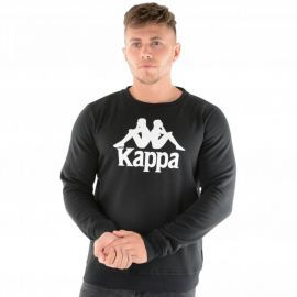 Sweat homme Kappa Noir