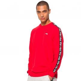 Sweat homme Rouge Fila