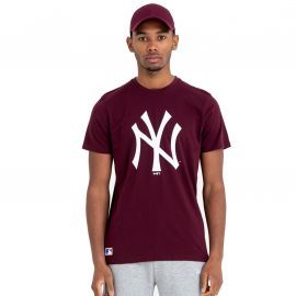 T-shirt homme New York Yankees bordeaux