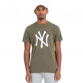 Tee shirt homme NEW YORK yankees kaki