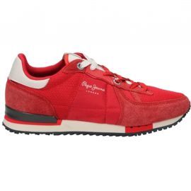 Baskets homme PEPE JeanS Rouges tinker