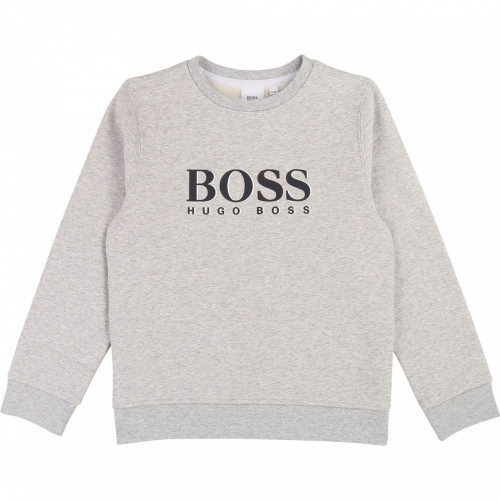 SWEAT J J25E17 GRIS BOSS