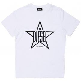 T-shirt junior DIEGOY Blanc Diesel