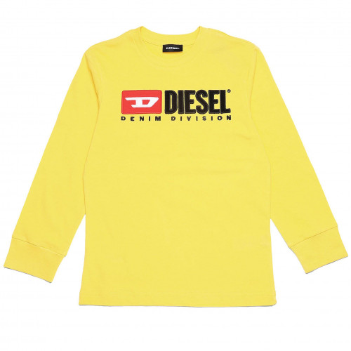 Tee shirt DIesel jaune manche longue