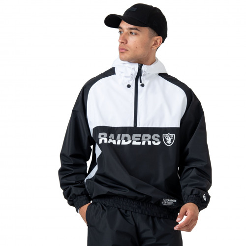 Veste enfilable new era raiders 12033397 noir et blanc