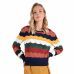 Pull molly bracken multicouleur motifs asymetriques