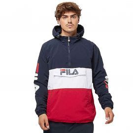 Veste enFilable homme Fila Bleu Blanc et Rouge