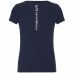 Tee shirt Armani Ea7 bleu marine femme