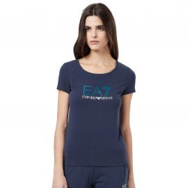 T-shirt Femme Armani Bleu marine