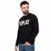 Sweat REPLAY col rond noir