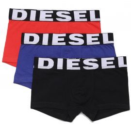 Pack de 3 boxers Diesel junior Rouge/bleu/noir