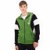 VESTE ZIPPE H 213639 VERT NOIR