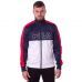 VESTE H ZIP 682870 BLEU BLANC