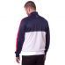 VESTE H ZIP 682870 BLEU BLANC