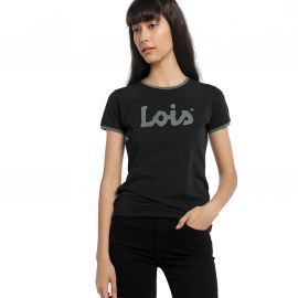 T-shirt Femme LOIS Jean Noir et vert