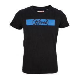 T-shirt junior Petrol Industries Noir/Bleu