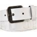 Ceinture INPUE kaporal en cuir Blanc