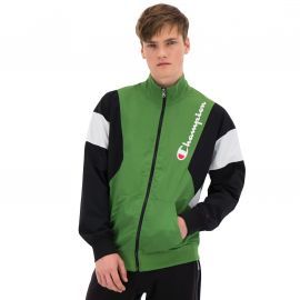 Sweat homme zippé Champion vert