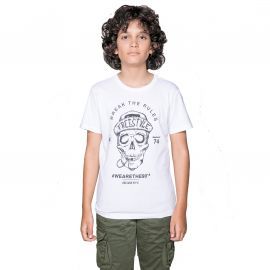 Tee shirt DEELUXE INGENIOUS blanc junior