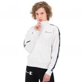 Veste Femme Champion Blanche avec bandes