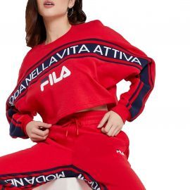 Sweat Femme Fila Rouge