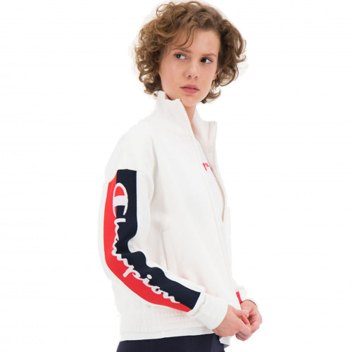 Sweat champion zipé 112145 blanc