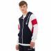 Veste zippé de la marque champion 213639 bleu blanc rouge