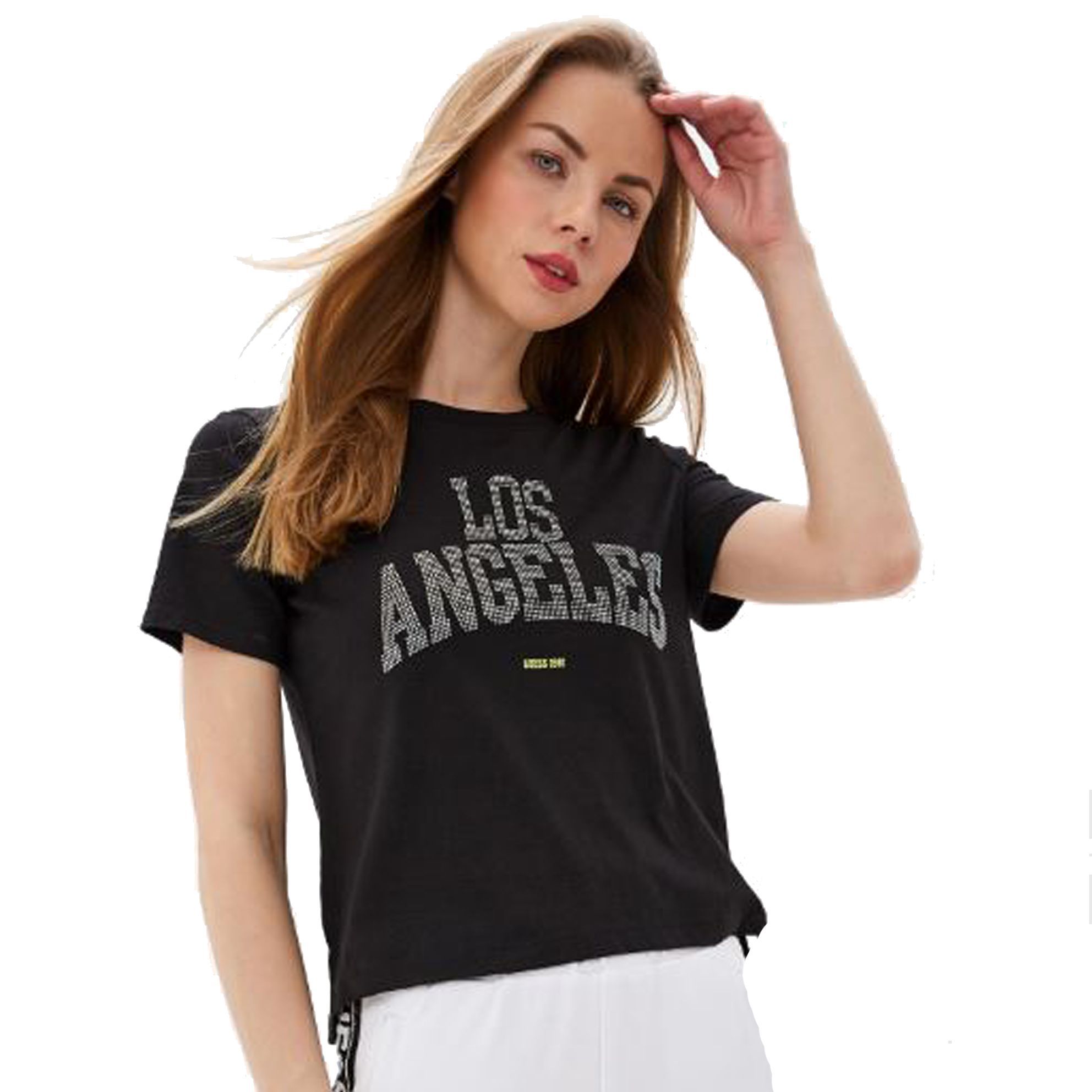 t shirt guess los angeles femme