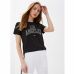 Tee shirt GUESS femme LOS ANGELES strass W01I89