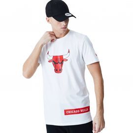 T-shirt homme Chicago Bulls Blanc