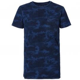 T-shirt Petrol Industries Bleu et Noir