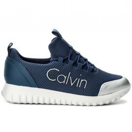 Basket calvin klein bleu best sale