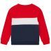 Sweat tricolor junior ELLESSE DENOMINO S3E08589 rouge blanc bleu