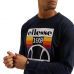 Sweat homme ELLESSE TUCCI SHE08532 bleu navy