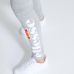 Legging fille ellesse gris clair rérérence fabi