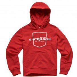 Sweat junior GSTAR Rouge à capuche