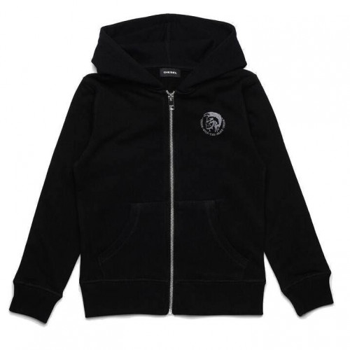 Veste zippé capuche junior UMLT SBRANDON 00J4MP OCAND K900 noir