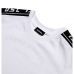 Tee shirt junior TJUSTRACE 00J4NV - 0091B - K100 blanc