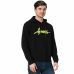 Sweat Guess homme noir et jaune M0GQ83