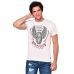 Tee shirt homme VON DUTCH VD/1/TRC/VING/BE beige