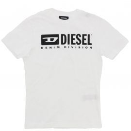 Tee shirt Diesel enfant blanc 00J4P9 00YI9 K100