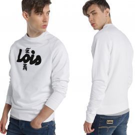 Sweat homme lois blanc basic 117675