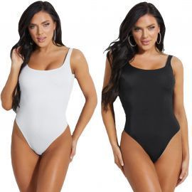 Maillot de bain guess Reversible noir ou blanc E02J24LY00J